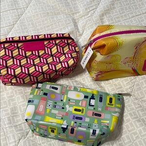 3 never used make up bags from Clinique